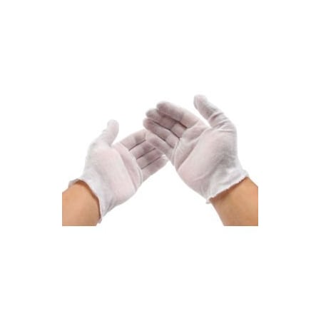 Pip PIP 97-501H Inspection Gloves, Premium, Lightweight, Cotton, Hemmed, Ladies, 1-Dozen 97-501H